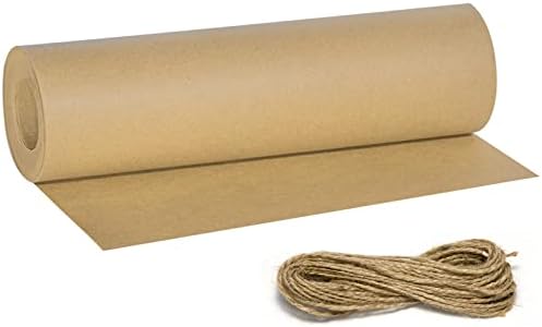 Kraftpapierrolle Hellbraun 30cm X 30m - Vielseitiges Packpapier