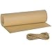 Produktbild Kraftpapier Rolle, 30cm*30m Braun Packpapier Rolle Verpackungspapier Natürliches Recyclingpapier mit 20M Schnur Für Geschenkverpackungen, Bastelarbeiten, Diy Produktion, Dekoration, Etc