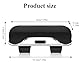 KBIBCK Auto-Brillenetui, Sonnenbrillenhalter für Auto Visier, Auto-Visierbox, Tragbarer Sonnenbrillenhalter für Sonnenblende, Universal Sonnenbrillenhalter Auto, Auto Sonnenbrille Halter (Schwarz)
