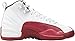 Air Jordan 12 Retro Big Kids Shoes Size-4 White/Black-Varsity Red