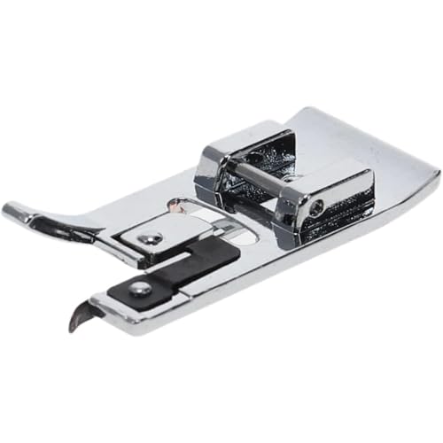 Prensatela Máquina Coser, Prensatelas de Overlock Sobrehilado, Pie de Costura, prensatela Universal, Compatible con Máquinas Alfa, Singer, Brother, Janome, Elna, Juki, Puntada Recta