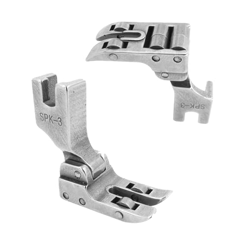 2 Piezas Pie Prensatelas Rodillo para Máquina de Coser Industrial miniatura 6