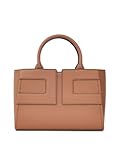 Tote bag grande in materiale sintetico effetto pelle martellata.Manici tubolari.Dettagli cuciti con logo in tono.Tracolla removibile.Pochette removibile all'intero.Gancio di chiusura in metallo oroDimensioni: 24x34x16 cm.Composizione: 50% poliestere, 50% poliuretanica.
