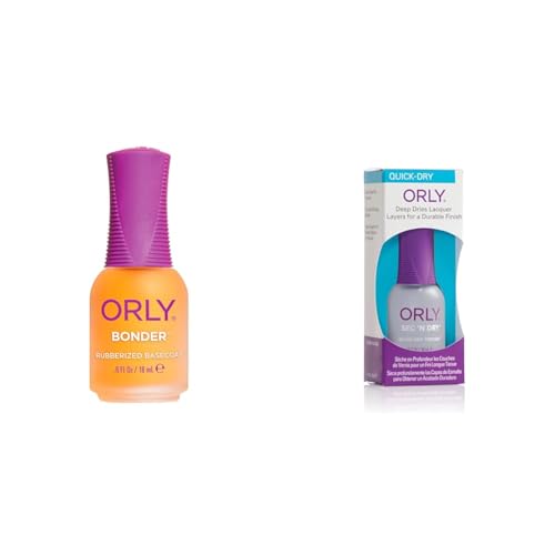 Orly Nail Paint Prep Kit (Pack of 2) - Orly Bonder + Orly Sec N Dry