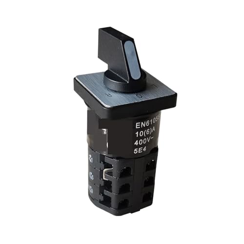 Commutateur à came rotatif inverseur de source triphasé 440V