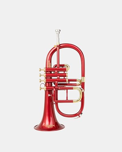 QUEENBRASS 4-Valve Flugelhorn Bb and F