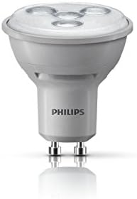 Philips GU10 LED Spotlight Dimmable Light Bulb, 4.5 W - Warm White