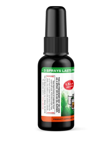 Bluntpower Oil Based Concentrated Air Freshener And Oil For Diffuser - Air Freshener Spray For Room, Car, Bathroom - Concentrated Room Deodorizer & Odor Eliminator Spray - Jasmine 1.5Oz. (3 Pk) #TOP3
