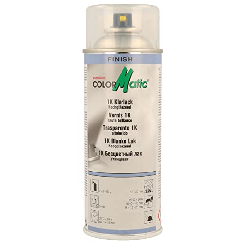COLORMATIC 756849 1K Klarlack, 400 ml, Glänzend