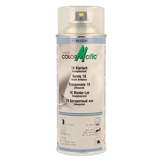COLORMATIC 756849 1K Klarlack, 400 ml, Glänzend