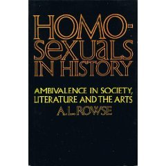 HOMOSEXUALS IN HISTORY 0026056208 Book Cover