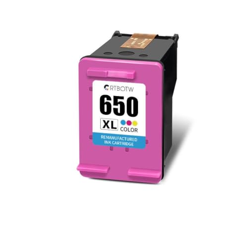 Cartouche d'encre 650XL de remplacement jet d'encre couleur compatible avec la série Deskjet