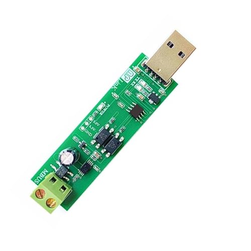 Ljmyy USB-zu-MBUS-Slave-Modul für Kommunikations-Debugging mit einstellbaren Busspannungen und verbessertem 5 V 3,3 V Ausgangs-Slave-Modul