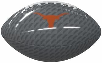 Logo Brands Texas Longhorns Carbon Fiber Mini Size Glossy Football image 3