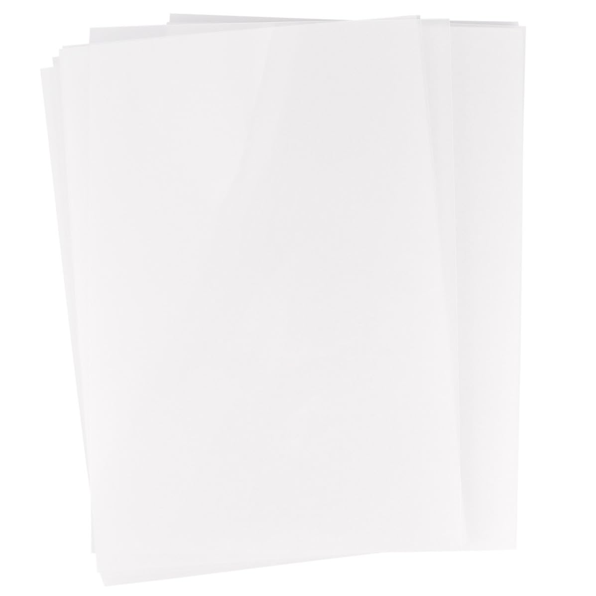 Abaodam 50 Stück Schrumpffolie Handbemalt Bops 0,3mm Rau Geschliffen Durchscheinend 20x29cm für Schlüsselanhänger Selbstgemacht für Bastler