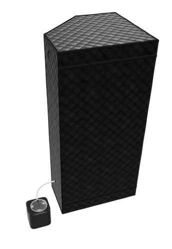 Image of Essensolife Upgraded Home Sauna Box with 1500W Steamer & Folding Chair - Multi Layered Diamond Shaped Portable Steam Sauna Tent for Detox, Relaxation & Indoor /Outdoor Spa