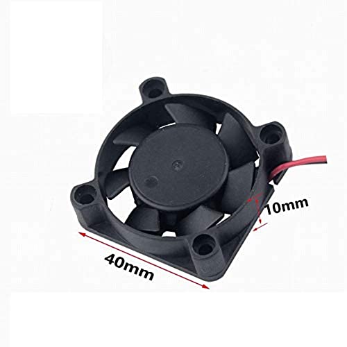 Image of MINI 5v DC FAN 40MM X 40MM X 10MM (4010): Brushless Cooling Fan (3 pcs)