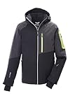 killtec Herren Funktionsjacke/Skijacke mit abzippbarer Kapuze und Schneefang KSW 464 MN SKI JCKT,...