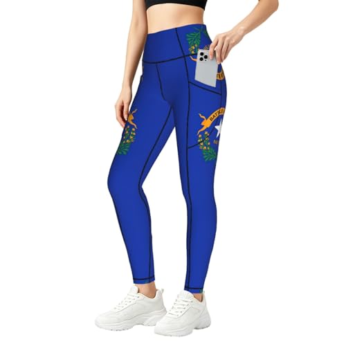 Leggings de Nevada para mujer con top a juego para entrenamiento y yoga