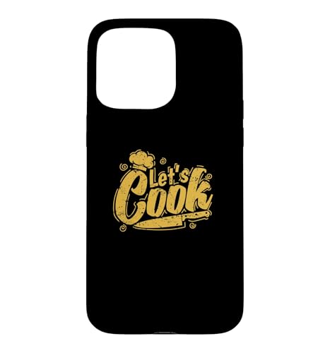 Let's Cook Chef �z�r�[ �t�[�h �L�b�`�� �X�}�z�P�[�X iPhone 15 Pro Max �p