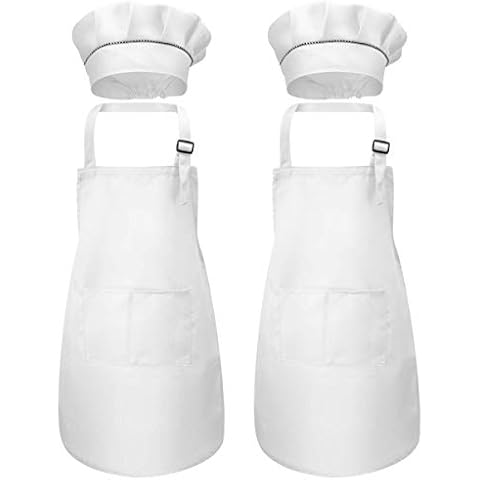 Conjunto de Delantal y Gorro de Cocinero para Niños Disino Cover
