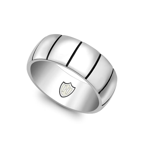Bague Homme Argent 925/1000 taille 68 alliance minimaliste