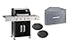 Produktbild Landmann Gasgrill Triton 4.1 maxX - Kickstarter-Paket mit Grillplatte + Wetterschutzhaube | Premium Gasgrill mit doppelwandigem Deckel inkl. Thermometer | Landmann PTS-System [Schwarz]