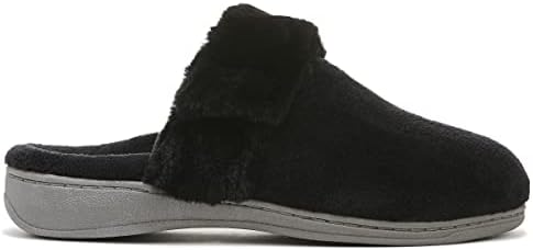 Vionic Adjustable Slipper With Orthotic Arch Support - Indulg Black - 5 Medium Review | Image 4