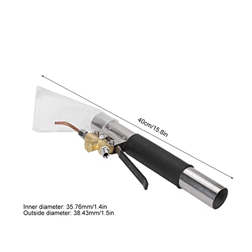 PEVAVFZMMY Steam Cleaner Head Carpet Cleaning Extractor Upholstery Carpet Cleaning High Temperature Steam Hand Tool Extractor Head Vacuum Cleaner Repair Parts - Image 2