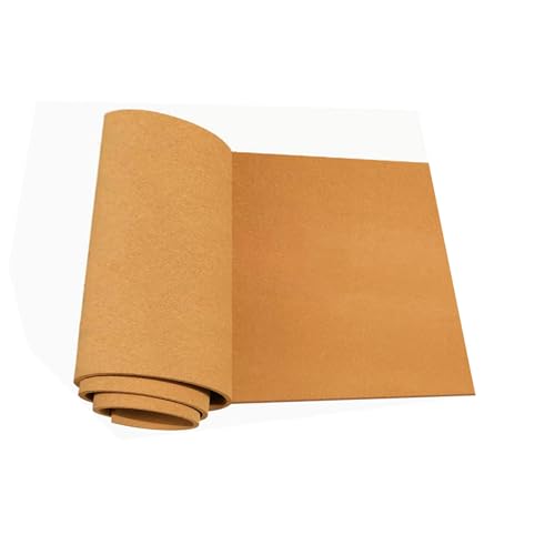 Rouleau Liege, Tableau Liège Pour La Maison, Rouleau Liège Haute Densité, Dalles Sol En Liège, Isolant Thermique E Isolation Phonique, 6mm 8mm D'Épaisseur, 0Braun ( Color : Thick 8mm , Size : 0.8mx1m(