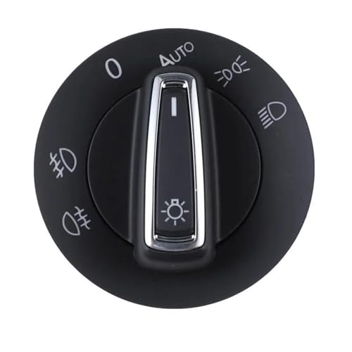 Interrupteur de phare finition chrome pour VW Golf MK7 5GG941431D