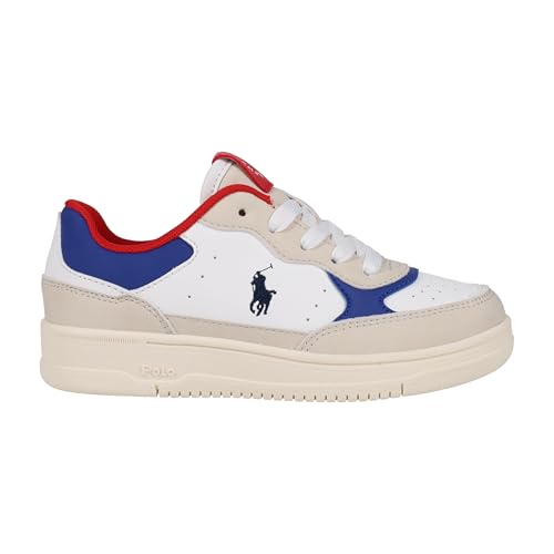 POLO RALPH LAUREN, Boys, Masters Court II (Big Kid), White C