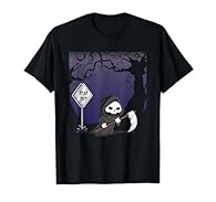 Are you a proud death humor lover looking for something fun to wear during the Halloween gothic party? This grim reaper dead mower design is a great choice to show you love dark humor, undead death creatures and soul collecting sayings. Featuring a g...