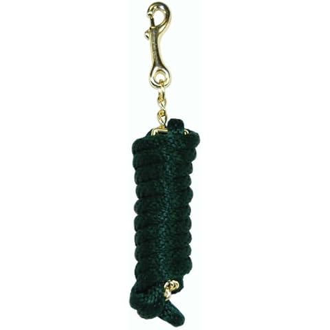Hamilton Extra Heavy Poly Rope Lead with Chain Cover