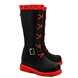 KOGOROUCOS Ruby Rose Shoes Boots Cosplay Costume Customizable Size (Men 11.5US 11.62inch 29.5cm) 1115050