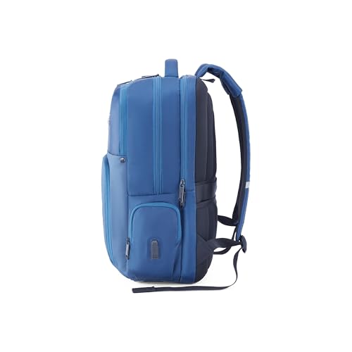 Image of American Tourister Segno 4.0 | 30 Ltrs | 3 Compartments | Bottle Pocket | Ergonomic Padded Back Panel & Shoulder Straps | Laptop Backpack | 1 Year International Warranty | Navy