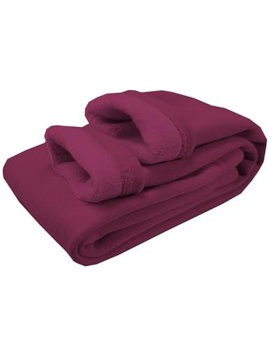 Kiench Girls Winter Fleece Lined Leggings Cotton Thick Thermal Tights Pants for 3-11 Years