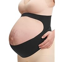 momcozy Pregnancy Belly Band, Black, O-Shape