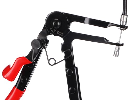 SIXTOL Mechanic Hose CLAMP 1 Hose Clamp Pliers, Red - Image 2