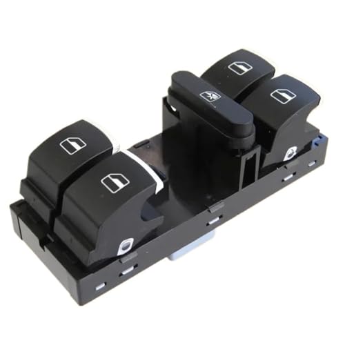 Interrupteur de vitre électrique rouge commande de lève-vitre pour Golf MK5 Passat - 4