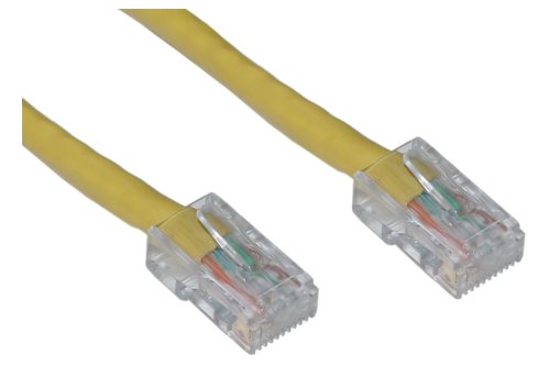 Cable Ethernet Offex Cat5e de 2 pies amarillo miniatura 1