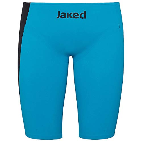 Jaked J-Keel jammers turquoise et noir taille 18 pour natation de competition