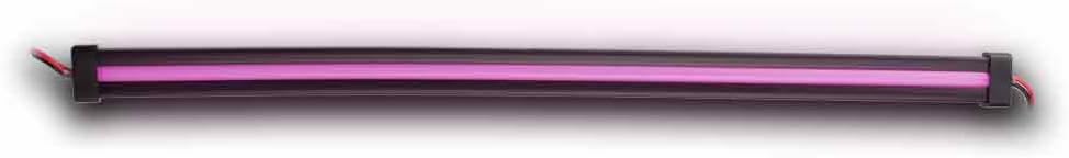 24″ Clear Purple Auxiliary Center Glow Strip LED Light – 120 Diodes TLED-GL24CP