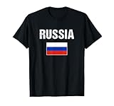 Russia Flag Russian T Shirt