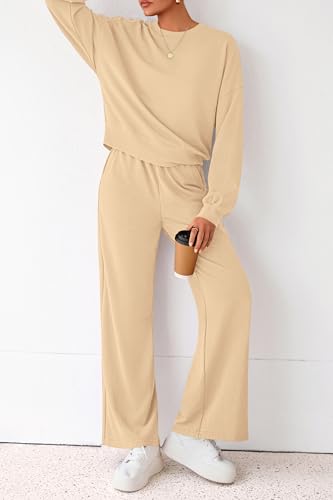 PRETTYGARDEN Women 2 Piece Outfits Fall Sweatsuit Lounge Set - image 4