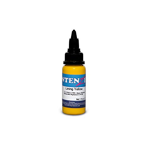 Lining Yellow - Intenze Tattoo Ink - 1oz Bottle