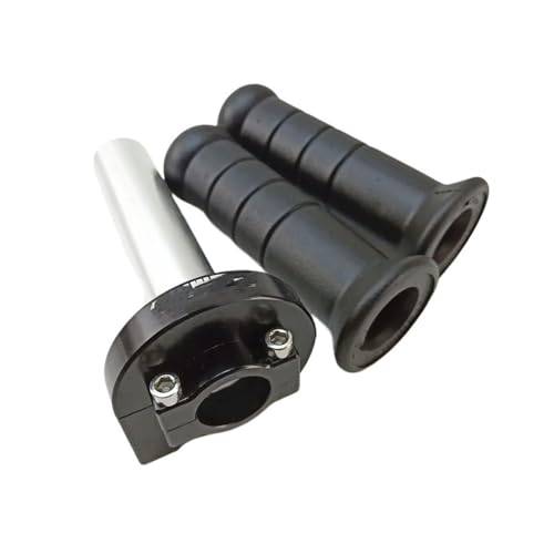 Poignée accélérateur moto fluide à double roulements pour guidon 22mm de scooter et pit bike