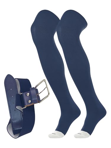 Image of Baseball Belt and Socks Combo Over the Knee - Youth and Adult Sizes Prosport