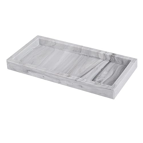 Nettoppo Bandeja para Encimera y Tocador, Bandeja Dispensadora de JabóN de Silicona de 8X4 Pulgadas, Bandeja para para de JabóN, Bandeja para, Color