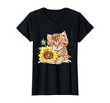Katzen Tshirt Damen, Katzen Merch, Schlaf tshirt